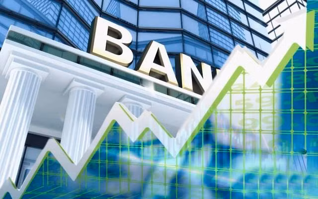 Nhóm cổ phiếu ngân hàng tăng mạnh giúp VN-Index vượt 1.275 điểm.