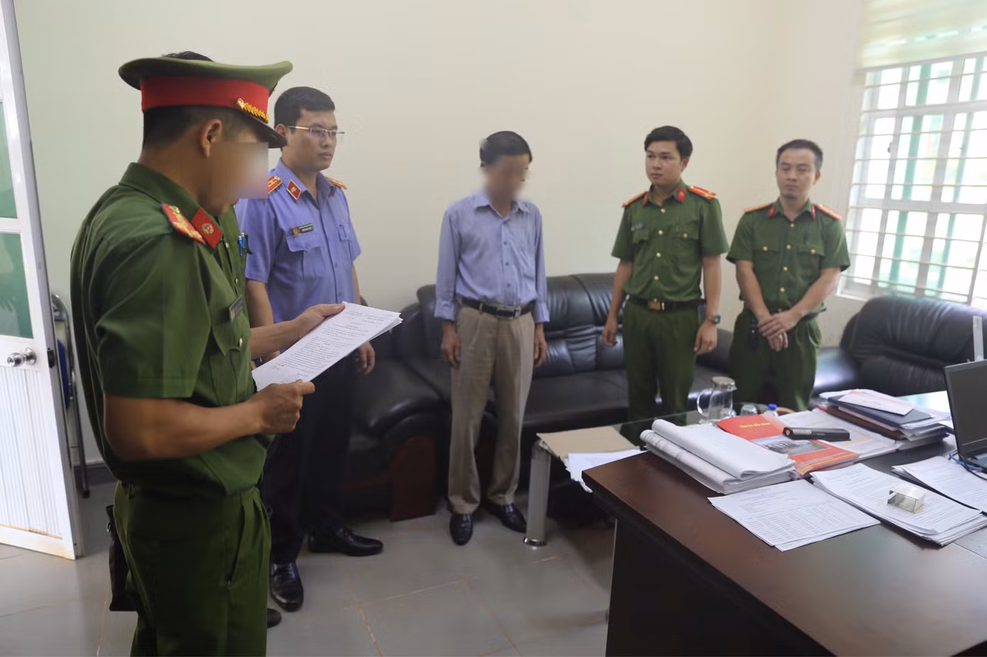 Ông Hồ Sỹ Điệp bị khởi tố liên quan đến dự án khu công nghiệp Nhân Cơ