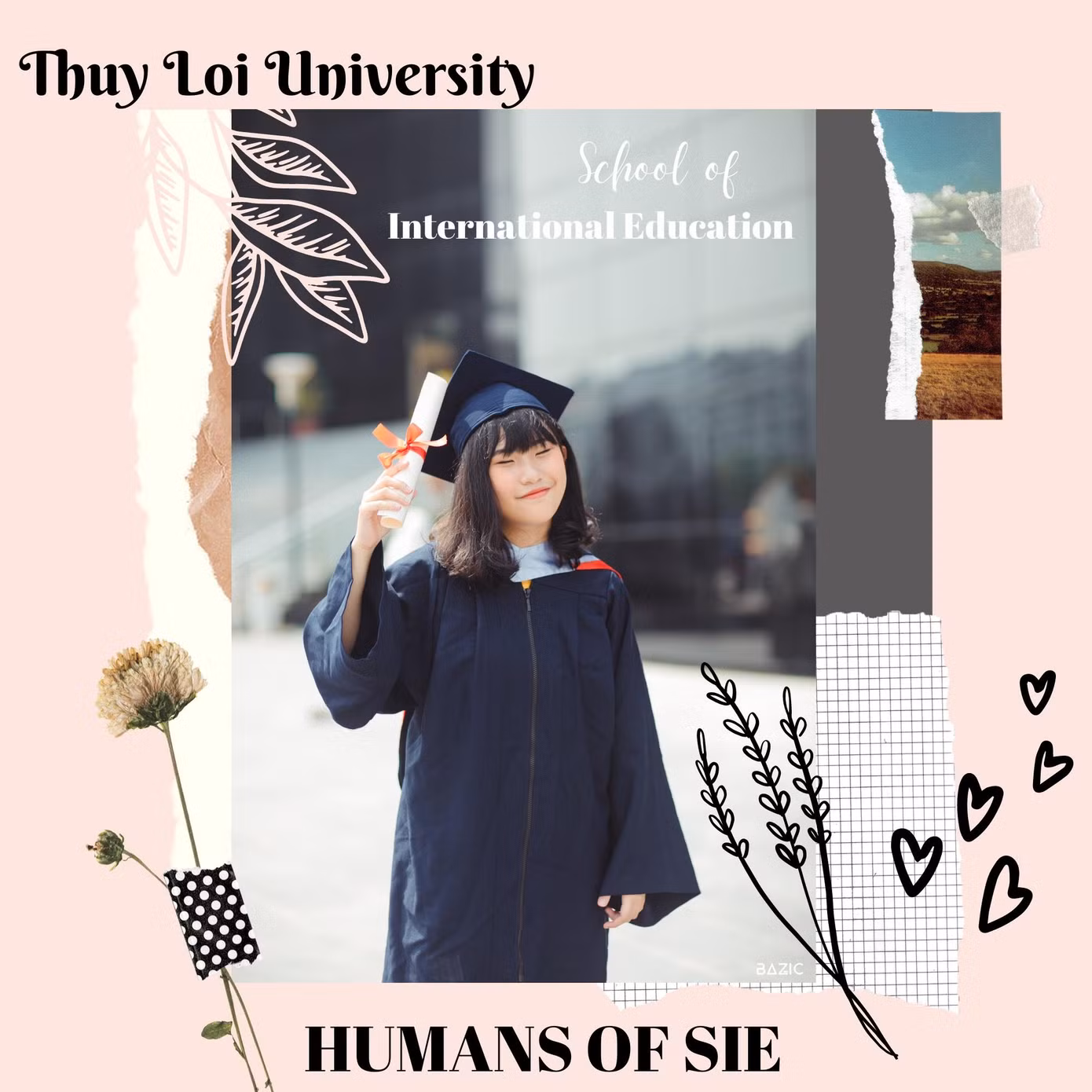 Dương Thanh Ngọc Anh, nữ sinh viên K62 trường ĐH Thuỷ lợi.