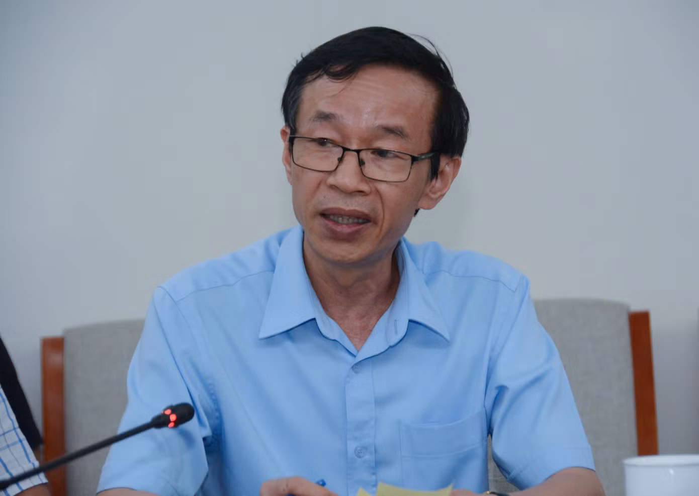 GS. TS Nguyễn Văn Minh - Hiệu trưởng trường ĐH Sư phạm Hà Nội.