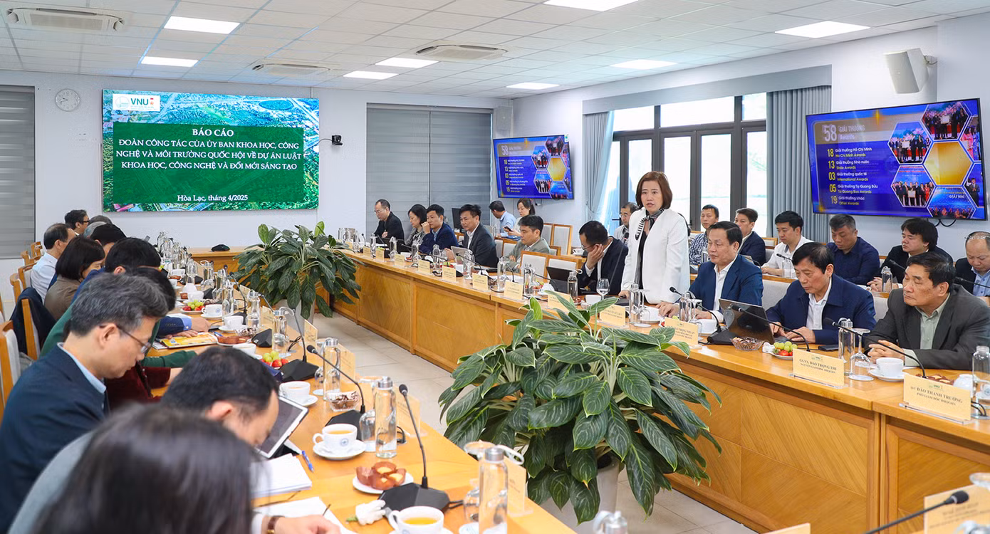 Các chuyên gia chia sẻ tại buổi làm việc.