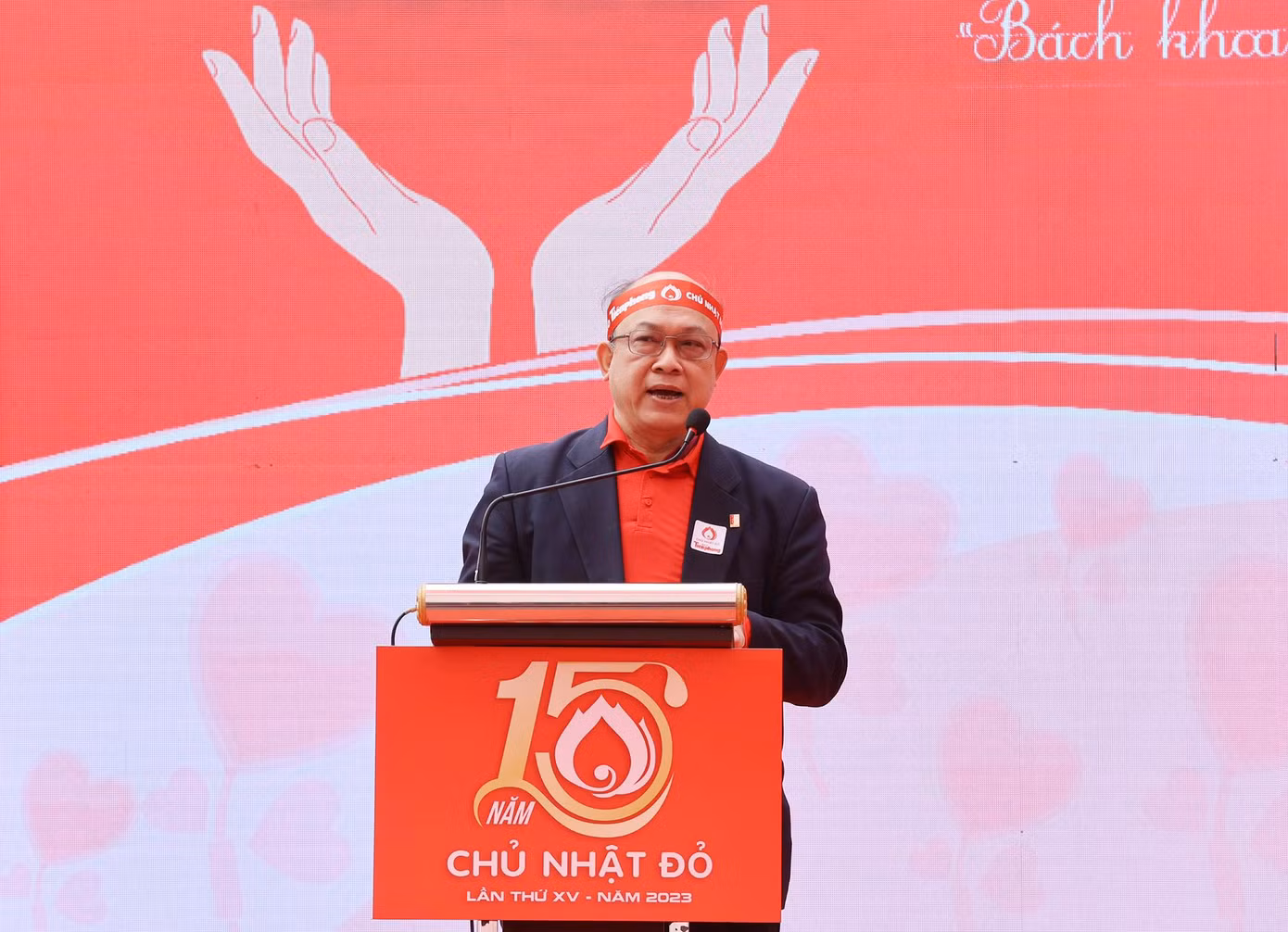 PGS.TS Huỳnh Quyết Thắng - Hiệu trưởng ĐH Bách khoa Hà Nội chia sẻ tại chương trình. Ảnh: DƯƠNG TRIỀU