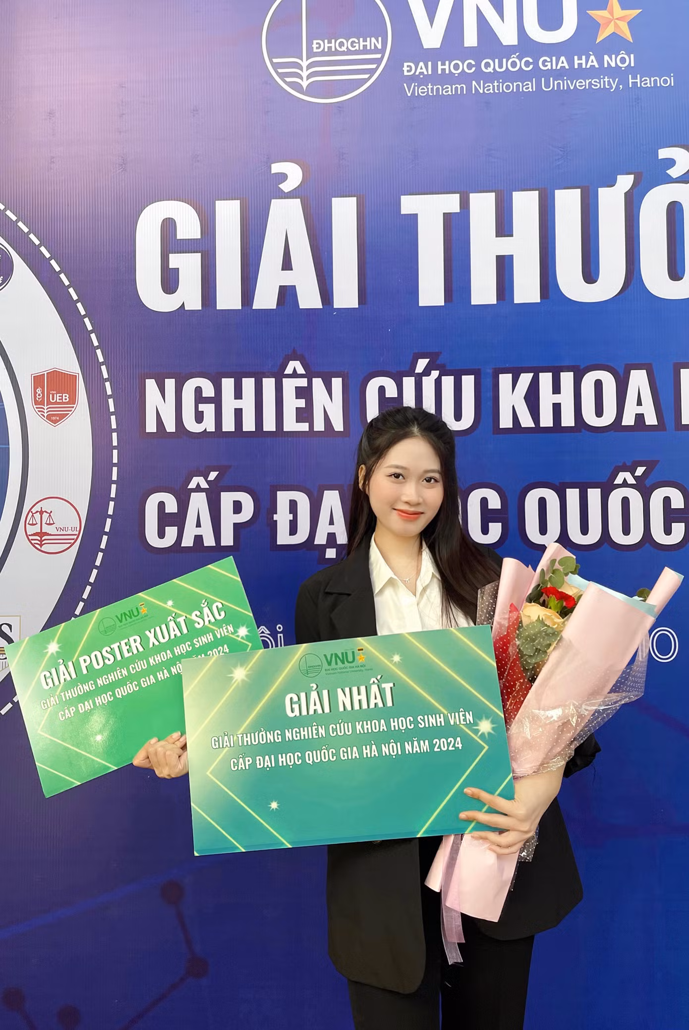 Một trong những mục tiêu lớn của Lê Huyền Trang là trở thành giảng viên đại học.