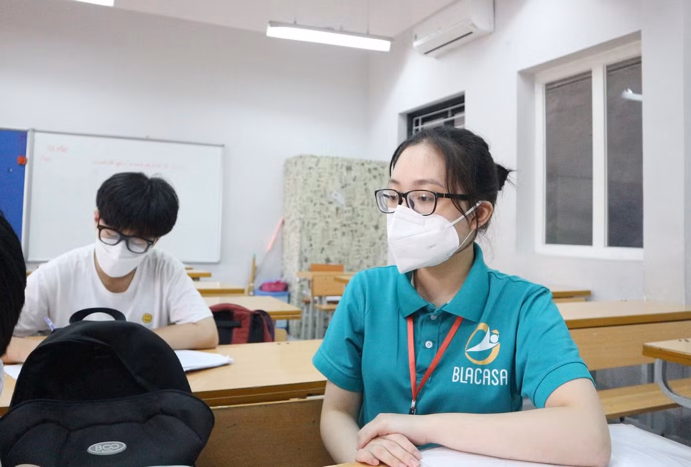Nguyễn Tuyết Mai, sinh viên năm thứ ba, ngành Giáo dục Tiểu học, trường ĐH Thủ đô Hà Nội.