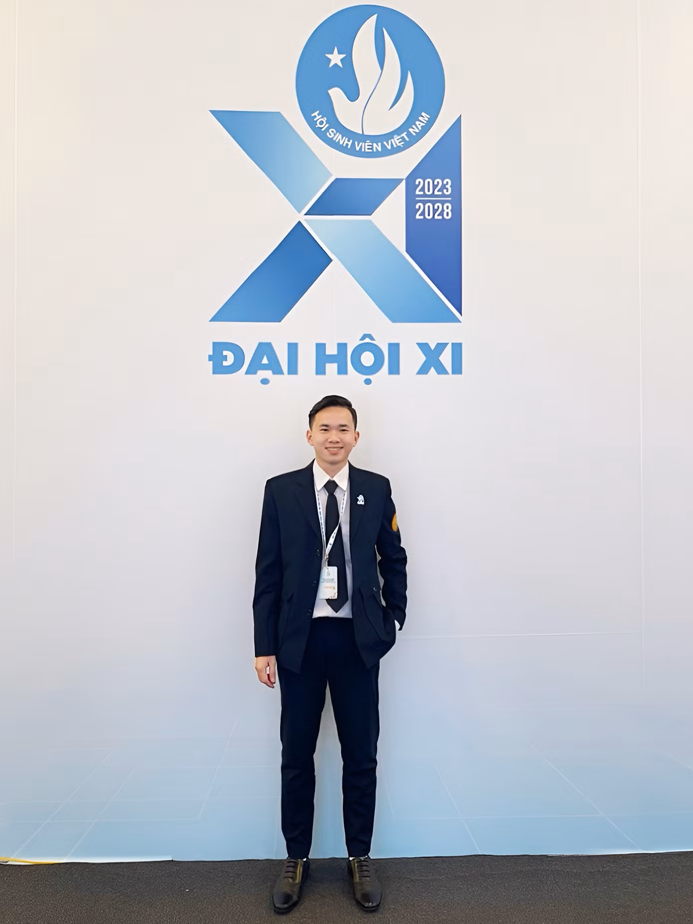 Võ Minh Quân là đại biểu tham dự Đại hội Hội Sinh viên Việt Nam lần thứ XI.