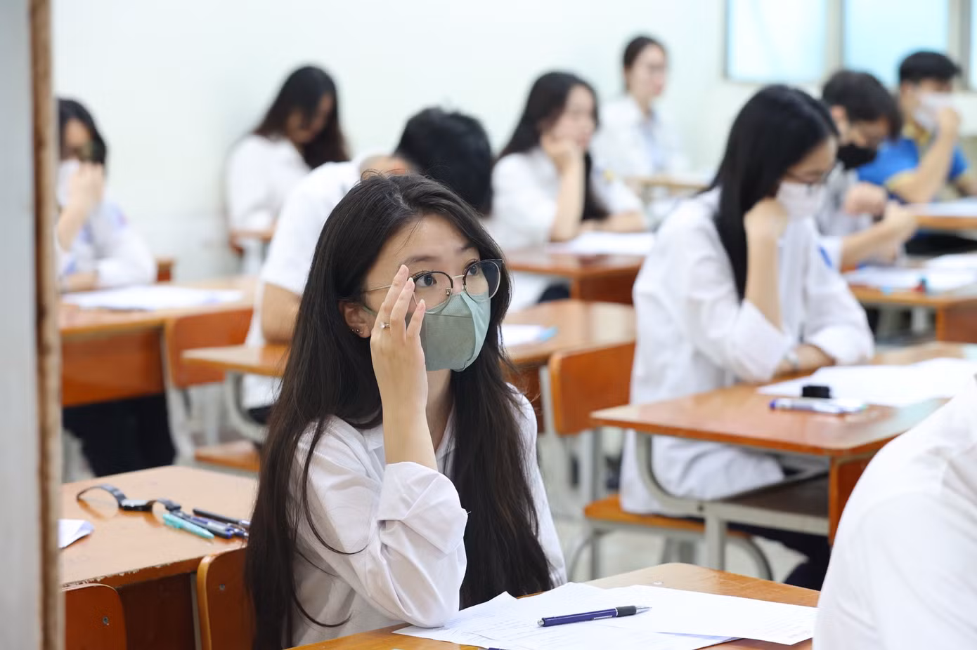 Thí sinh tham dự kỳ thi tốt nghiệp THPT 2023.