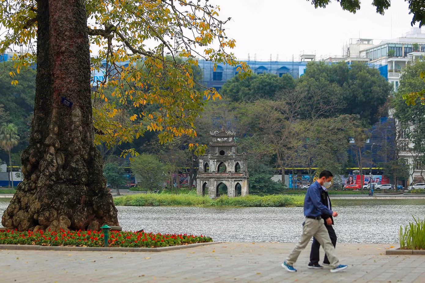Hà Nội tháng 3, mùa "hợp xướng" của những gam màu vừa thân quen vừa lạ lẫm.