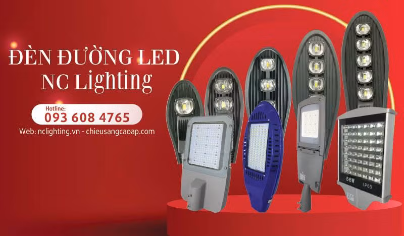 Một số mẫu đèn đường Led NC Lighting Một số mẫu đèn đường Led NC Lighting