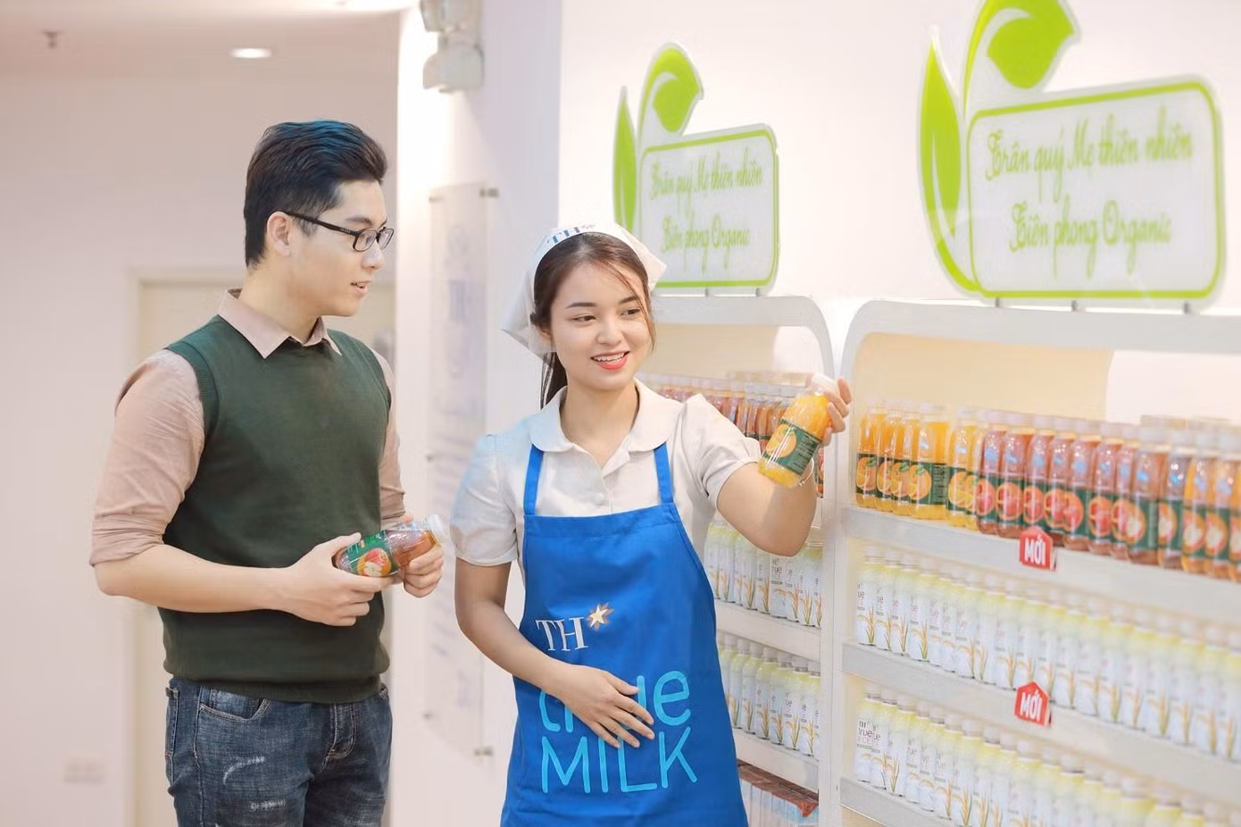 120 loại sản phẩm của TH đã mở rộng thị trường ra Trung Quốc và các nước ASEAN.