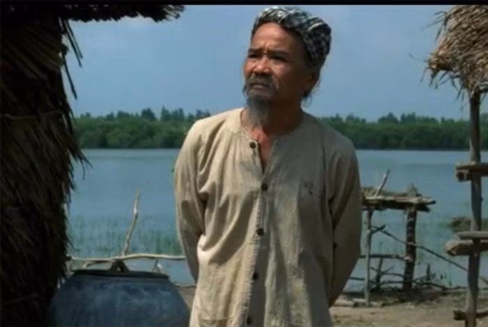 Hữu Thành trong vai Định (Phim Mùa len trâu)