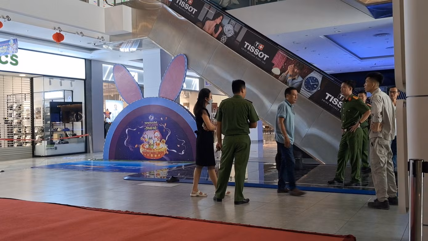 Hiện trường vụ việc. Ảnh: Thảo Vy
