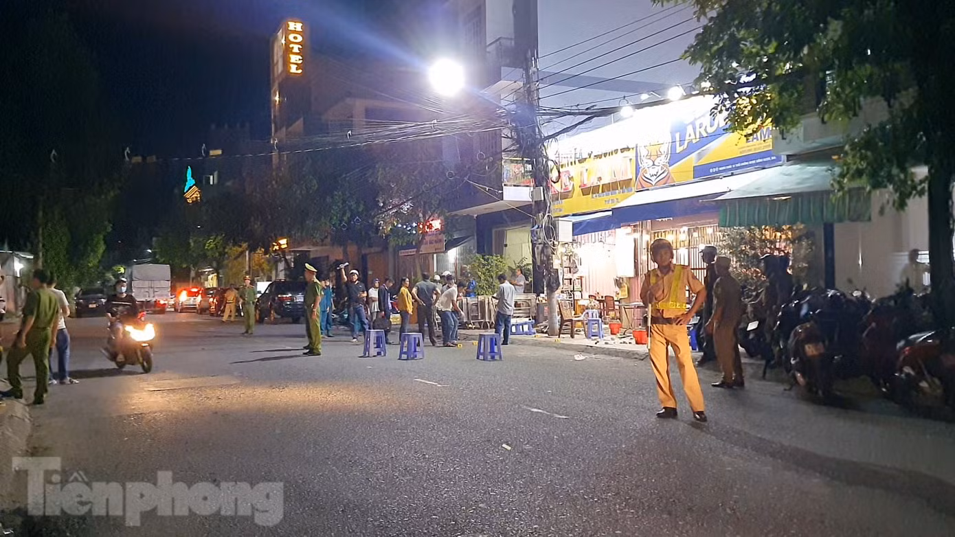 Hiện trường nơi xảy ra vụ việc.