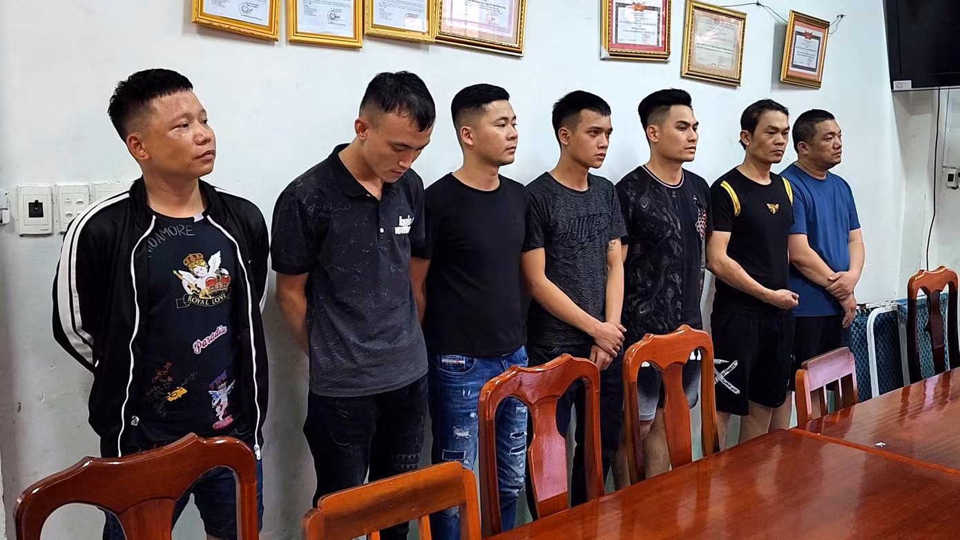 7 đối tượng bị khởi tố, bắt tạm giam.