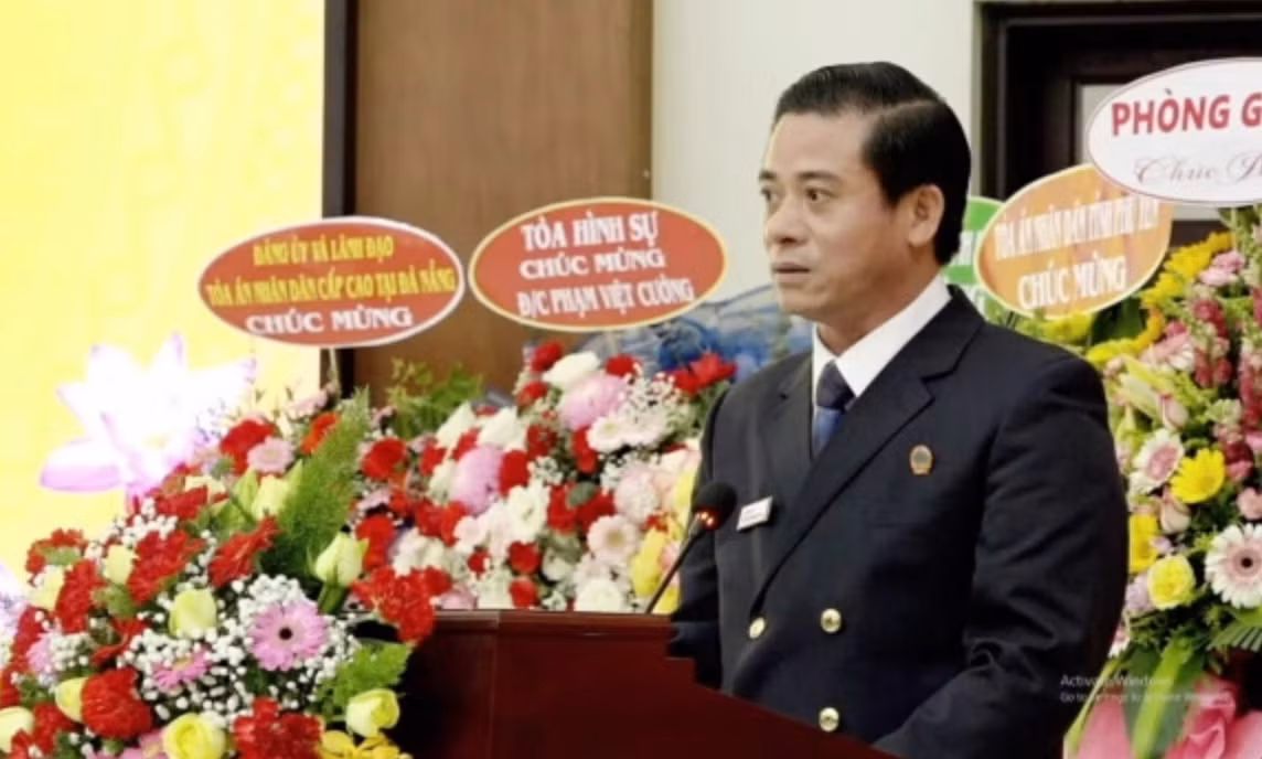 Ông Cường giữ chức vụ Chánh tòa Hình sự của TAND Cấp cao tại Đà Nẵng và được bổ nhiệm làm Phó chánh án vào tháng 4/2023.