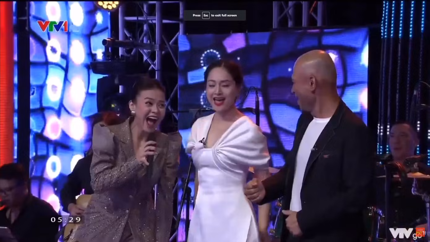 Lan Phương đã ghi hình "Cuộc hẹn cuối tuần".