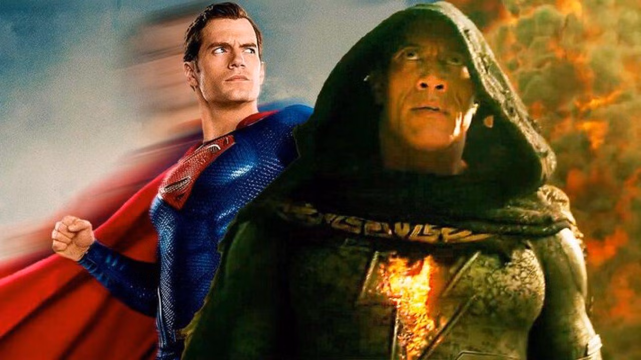 "Superman" Henry Cavill đã trở lại vũ trụ DC trong bom tấn "Black Adam". (Nguồn: Internet)