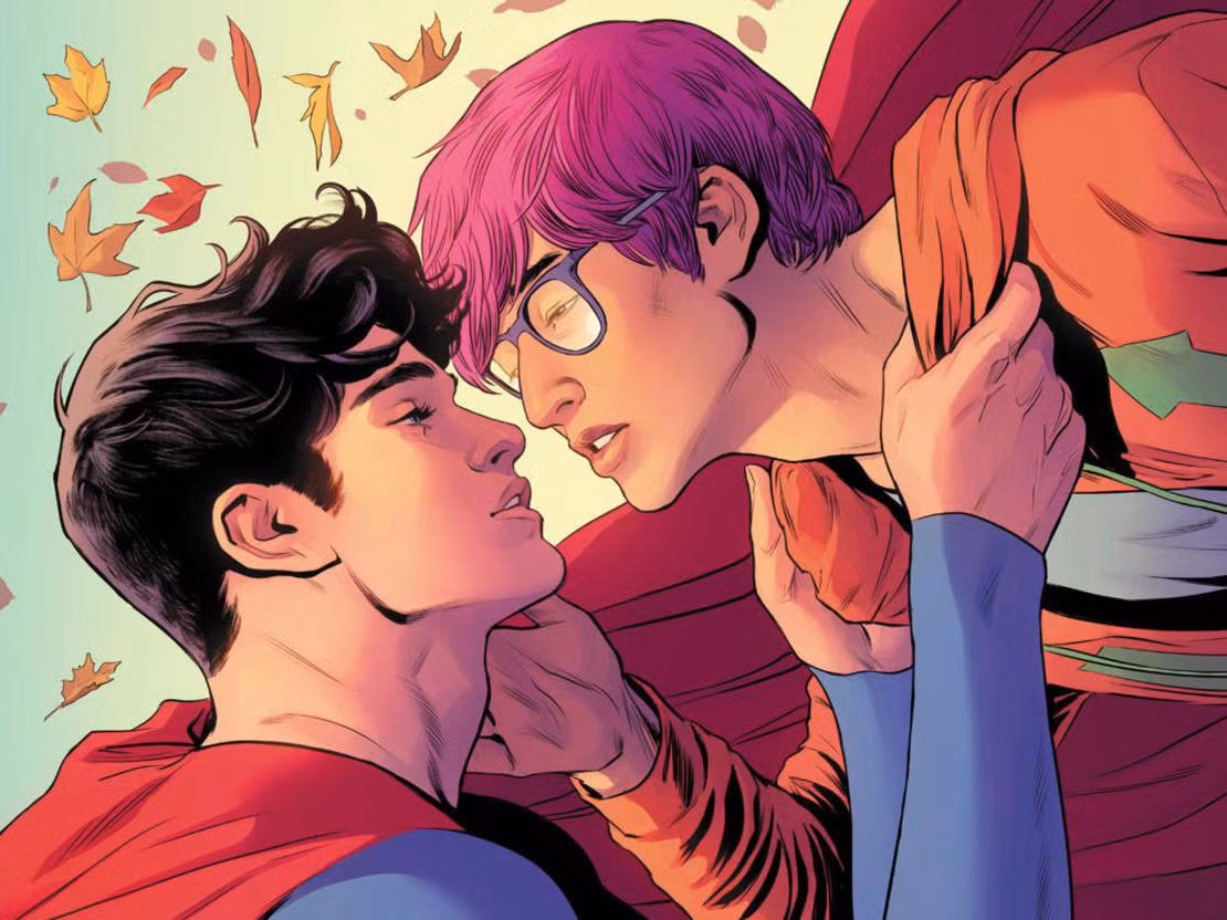 "Superman" Jon Kent cùng bạn trai Jay Nakamura. (Nguồn: Internet)