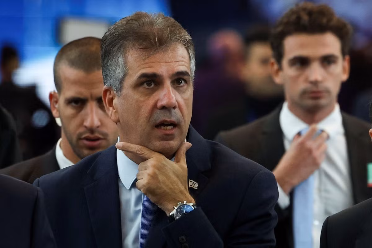 Bộ trưởng Năng lượng Israel Eli Cohen. (Ảnh: Reuters)