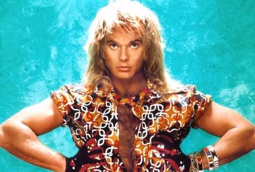 Cũng sở hữu bộ lông ngực rậm rạp nhưng ca sĩ rock David Lee Roth không chi tiền cho bộ phận này mà bỏ ra 1 triệu USD để bảo hiểm... tinh trùng của mình.