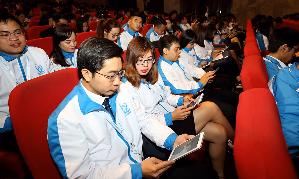 Đại hội Hội Sinh viên biểu quyết bằng công nghệ ảnh 4