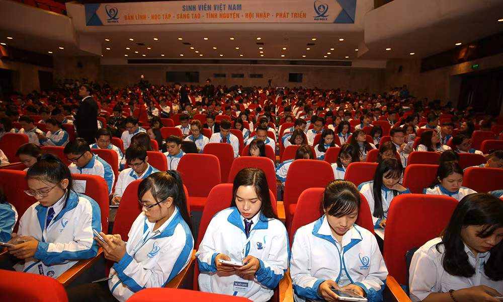 Đại hội Hội Sinh viên biểu quyết bằng công nghệ ảnh 5
