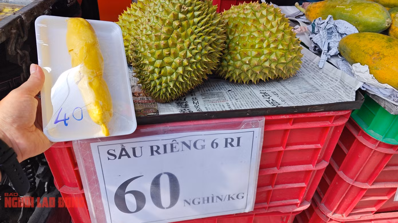 Giá sầu riêng "loạn".