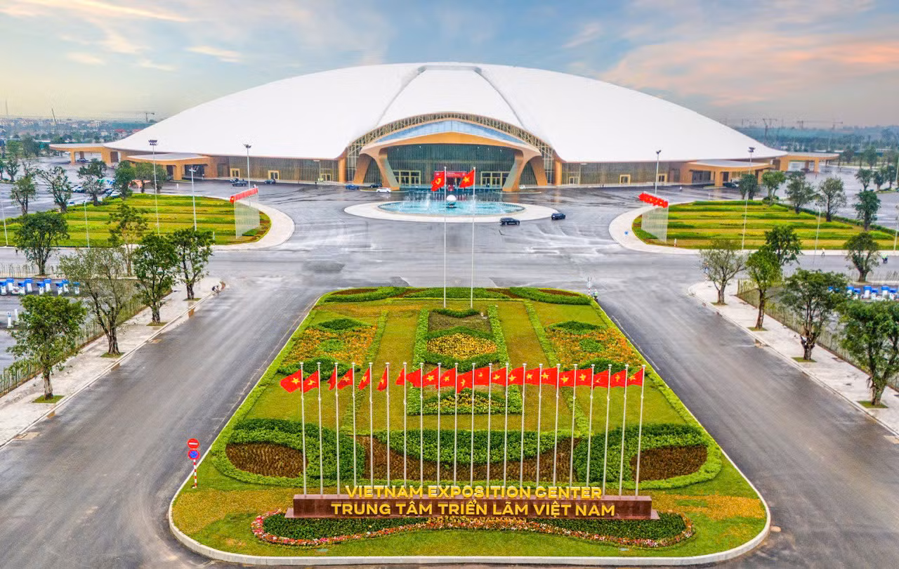 Toàn cảnh Trung tâm triển lãm Việt Nam
