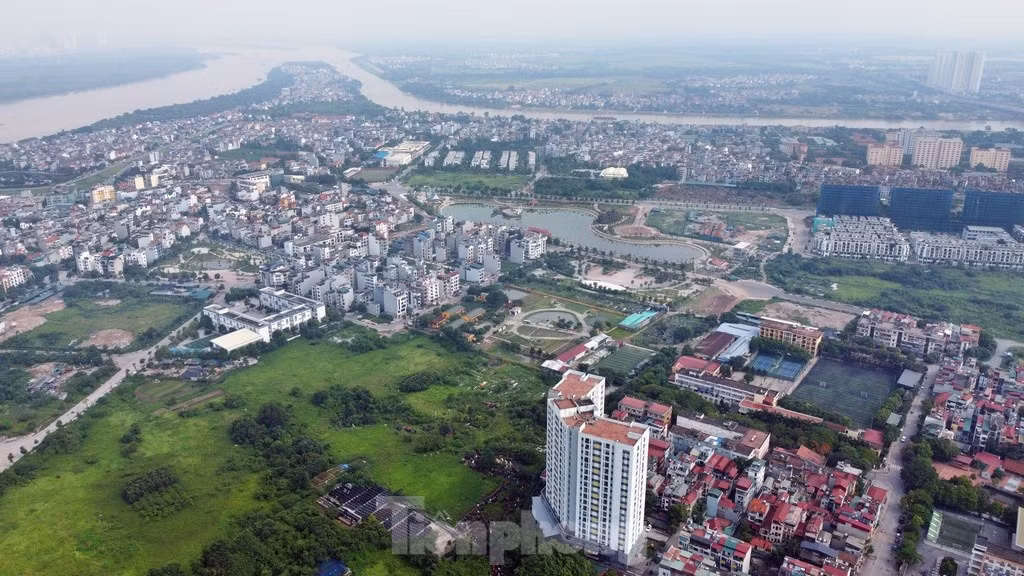 Khu vực xây dựng công viên, hồ tại phường Thượng Thanh. Ảnh: Hoàng Mạnh Thắng Khu vực xây dựng công viên, hồ tại phường Thượng Thanh. Ảnh: Hoàng Mạnh Thắng