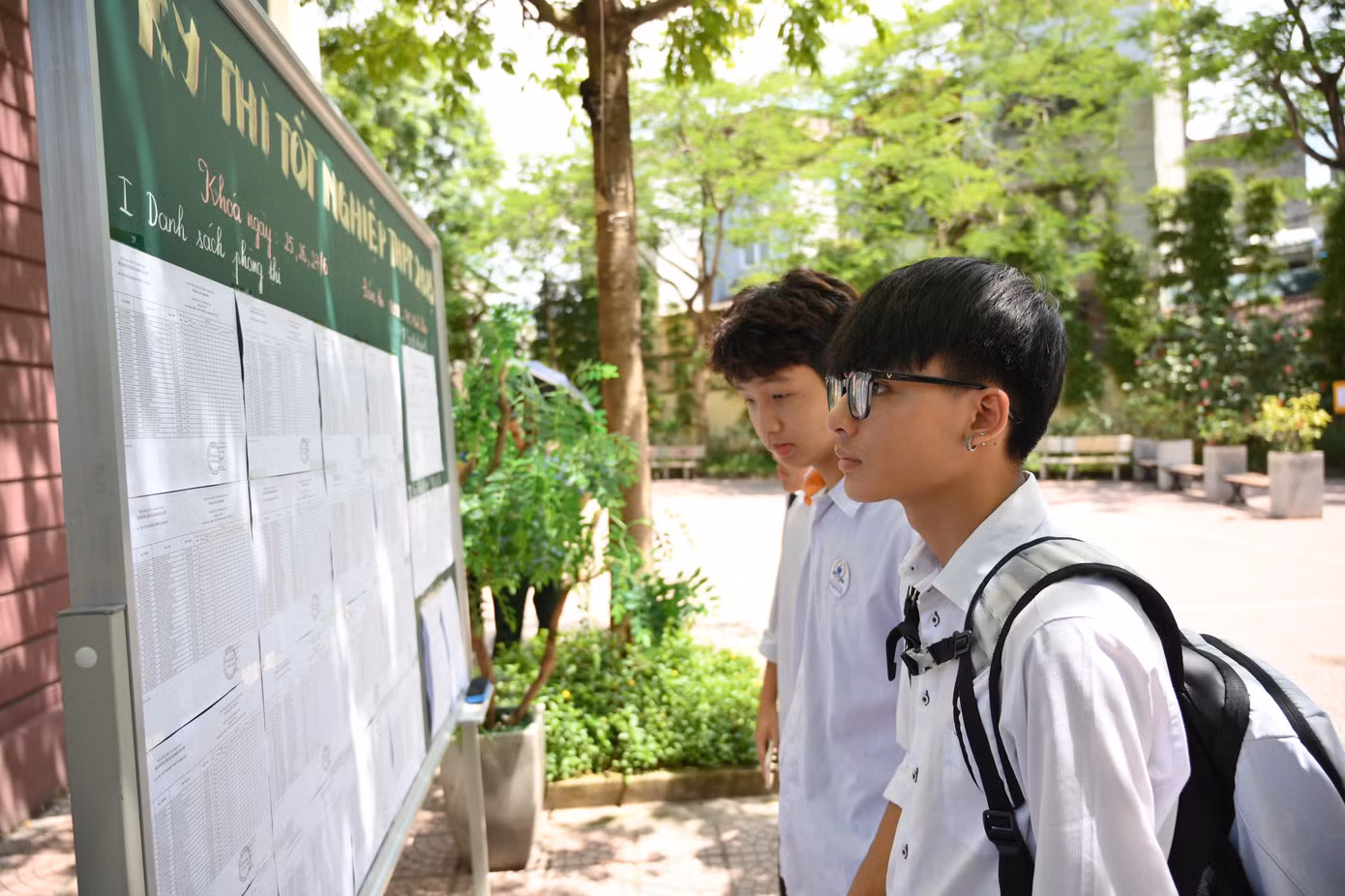 Thí sinh tham dự kỳ thi tốt nghiệp THPT 2025. Ảnh: DƯƠNG TRIỀU
