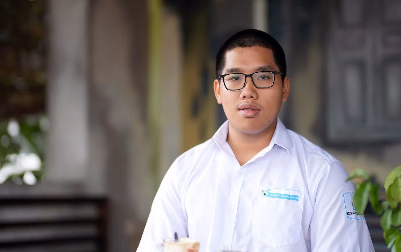 Hoàng Xuân Bách (trường THPT Chuyên KHTN, trường ĐH KHTN, ĐHQG Hà Nội). Ảnh: HOÀNG MẠNH THẮNG