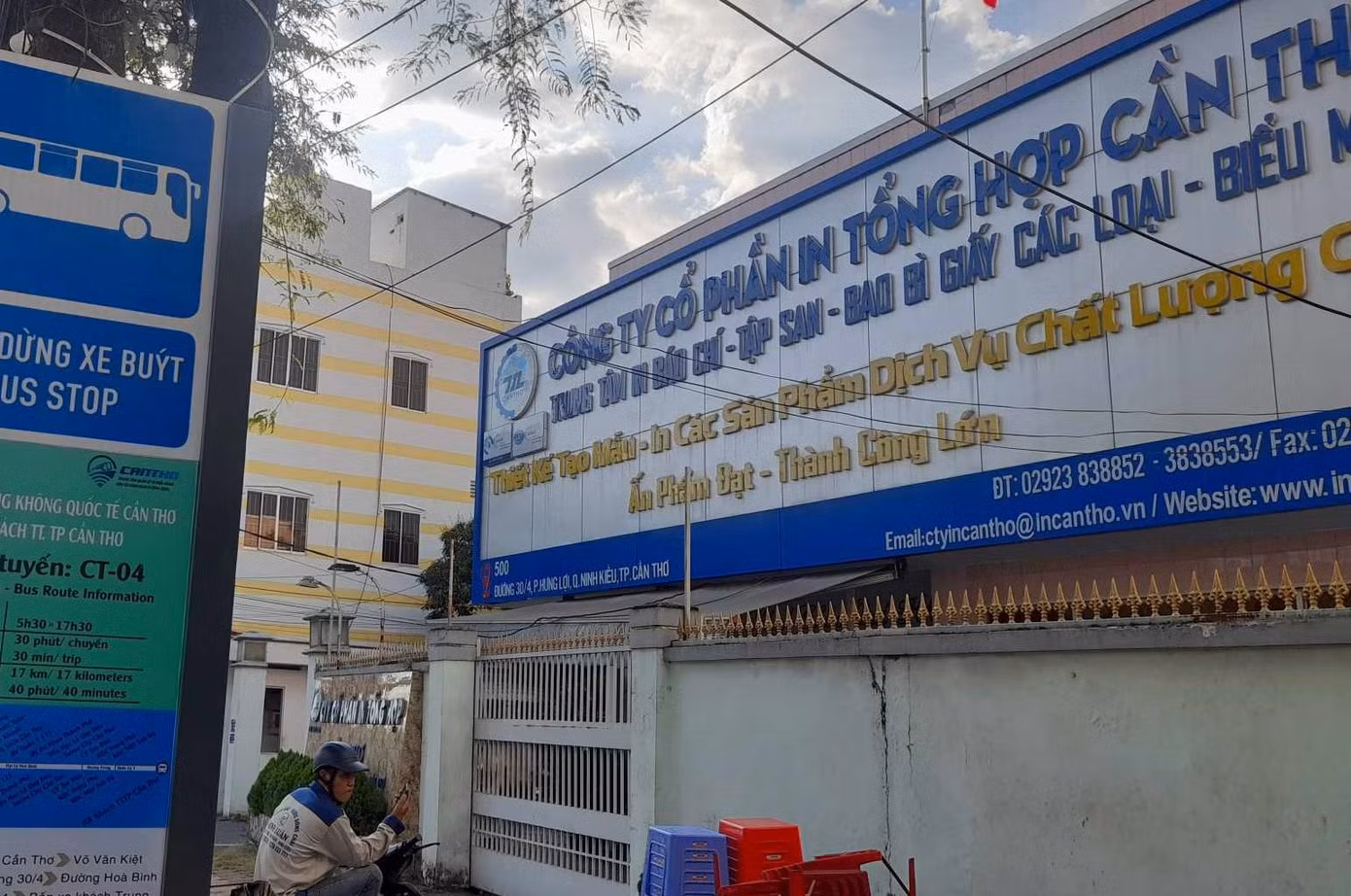 Cục Thuế Cần Thơ mới tiếp tục truy thu tiền thuê đất của Công ty Cổ phần In Tổng hợp Cần Thơ.