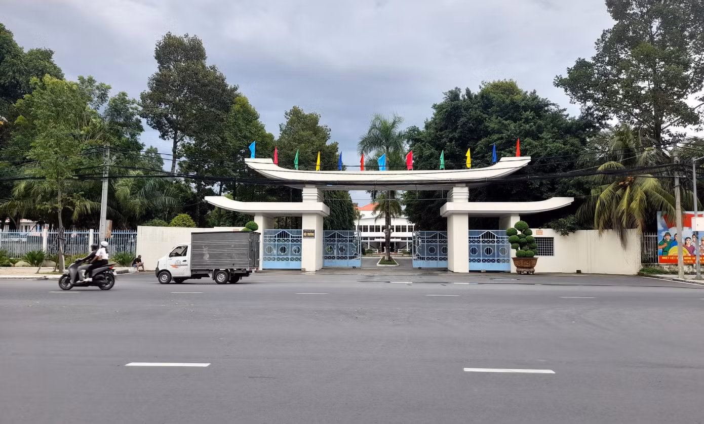 Dãy nhà nghỉ công vụ phía sau trụ sở Thành ủy Cần Thơ được đề xuất cải tạo để bố trí nhà ở công vụ cho cán bộ sau sáp nhập.