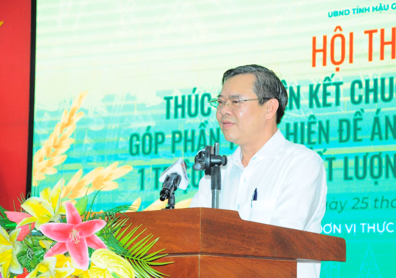 Ông Trương Cảnh Tuyên - Phó Chủ tịch Thường trực UBND tỉnh Hậu Giang. Ảnh: CK.