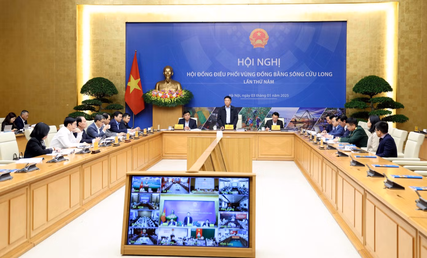 Quang cảnh hội nghị tại đầu cầu Chính phủ. Ảnh: Đức Tuân.