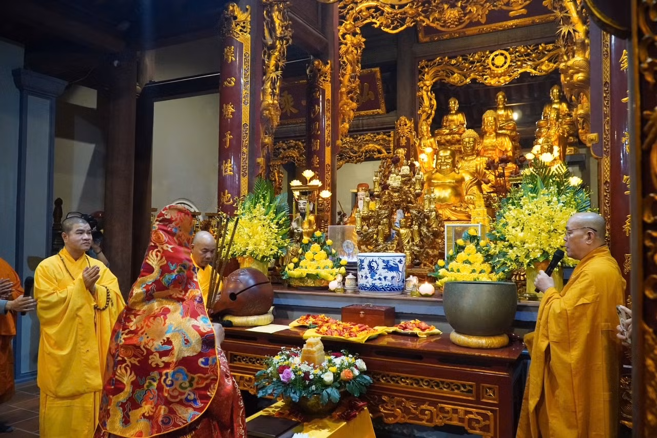 Lễ cầu quốc thái, dân an và khai ấn đầu năm.