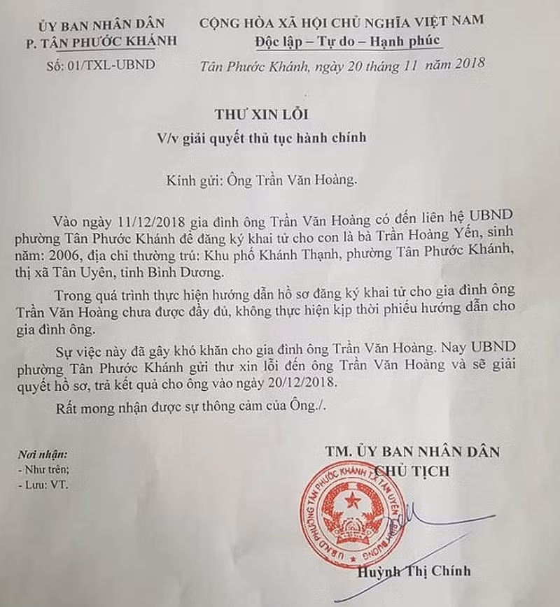 Mới nhất vụ con bị tai nạn chết, bố đi khai tử 3 lần không được ảnh 2