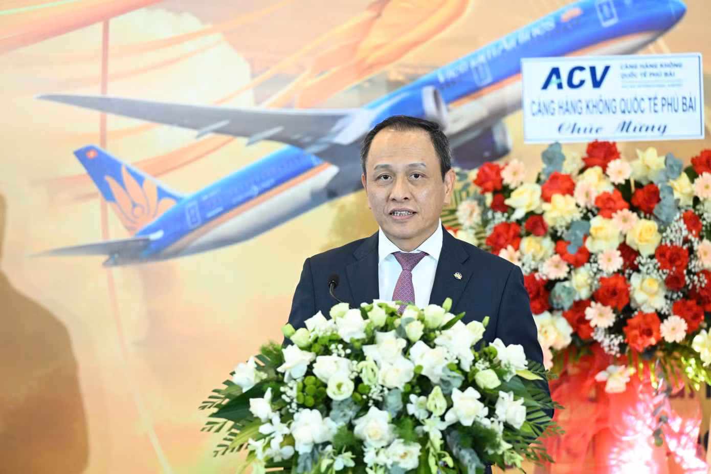 Ông Lê Hồng Hà - Tổng Giám đốc VNA. Ảnh: Lộc Liên.
