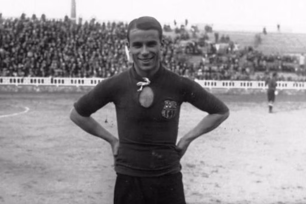 5. Josep Samitier (184 bàn sau 360 trận, thời gian gắn bó: 1919-1932).