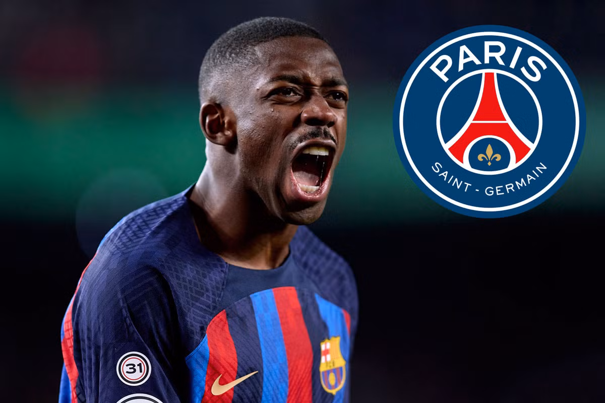 PSG nhắm Dembele thay Messi.