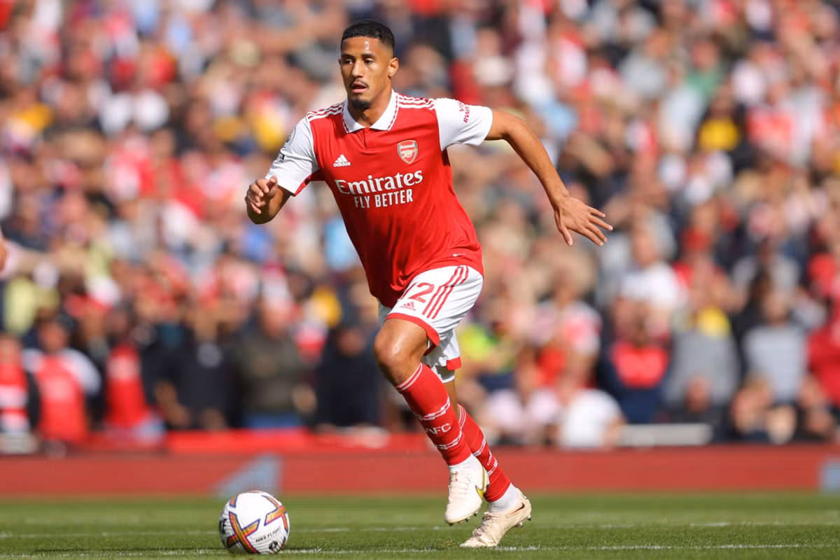 Trung vệ: William Saliba (Arsenal).