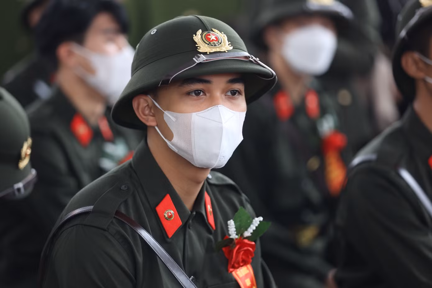Cùng với 3.500 thanh niên thực hiện nghĩa vụ quân sự, Hà Nội có 870 thanh niên tham gia nghĩa vụ Công an nhân dân năm 2023