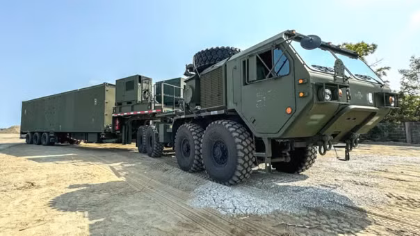 Một bệ phóng tên lửa Typhon của Mỹ. (Ảnh: US Army)