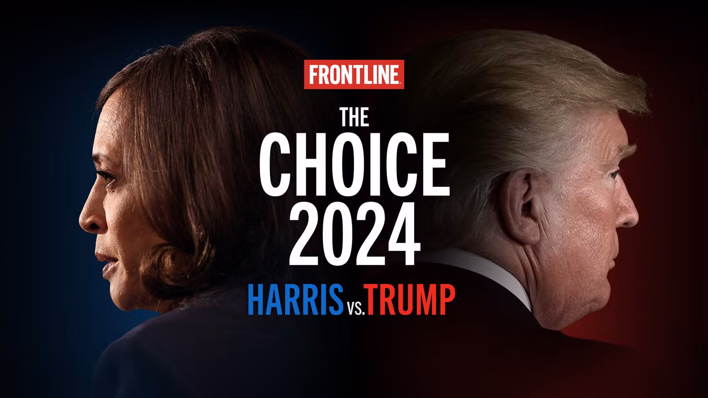 Bà Kamala Harris hay ông Donald Trump sẽ trở thành tổng thống Mỹ? Ảnh: PBS