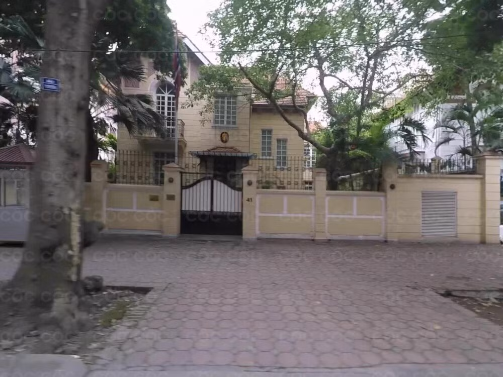 Cơ sở ngoại giao hiện nay trên Trúc viên quán