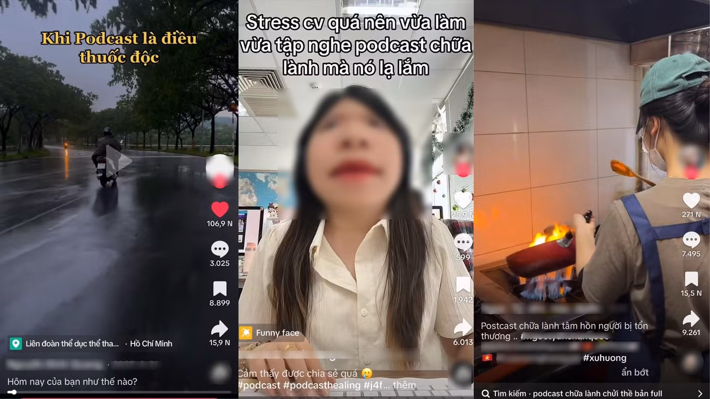 Những podcast chữa lành xuất hiện nhan nhản trên mạng xã hội nhưng có nhiều nội dung tiêu cực.