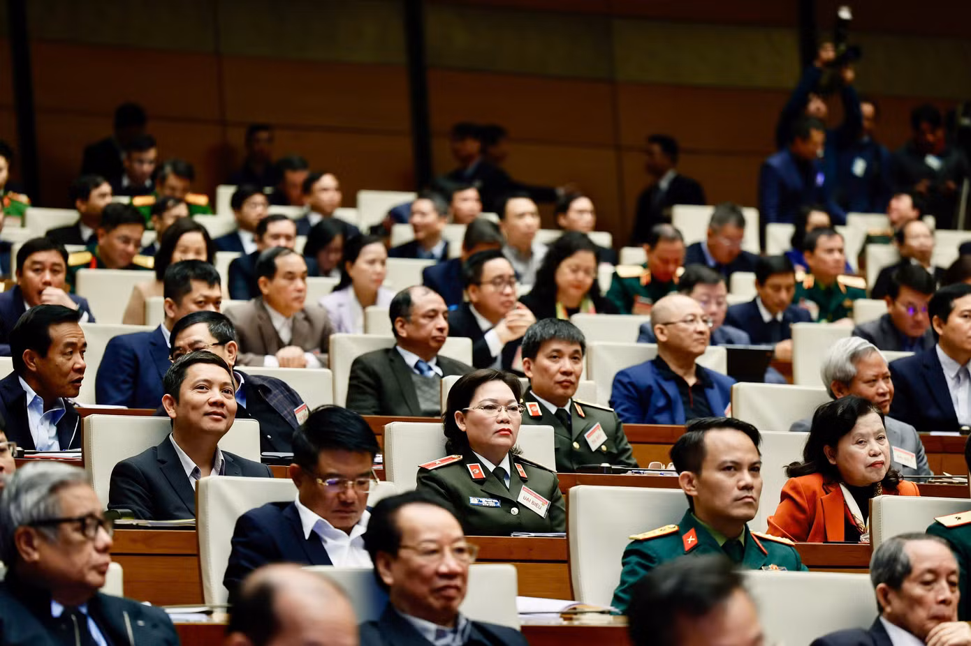 Các đại biểu dự hội nghị. Ảnh: Như Ý.