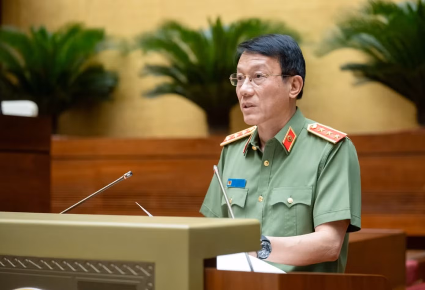 Thượng tướng Lương Tam Quang, Bộ trưởng Bộ Công an.
