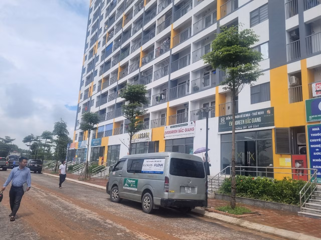 Một khu nhà ở xã hội tại Bắc Giang (ảnh: Ngọc Mai).
