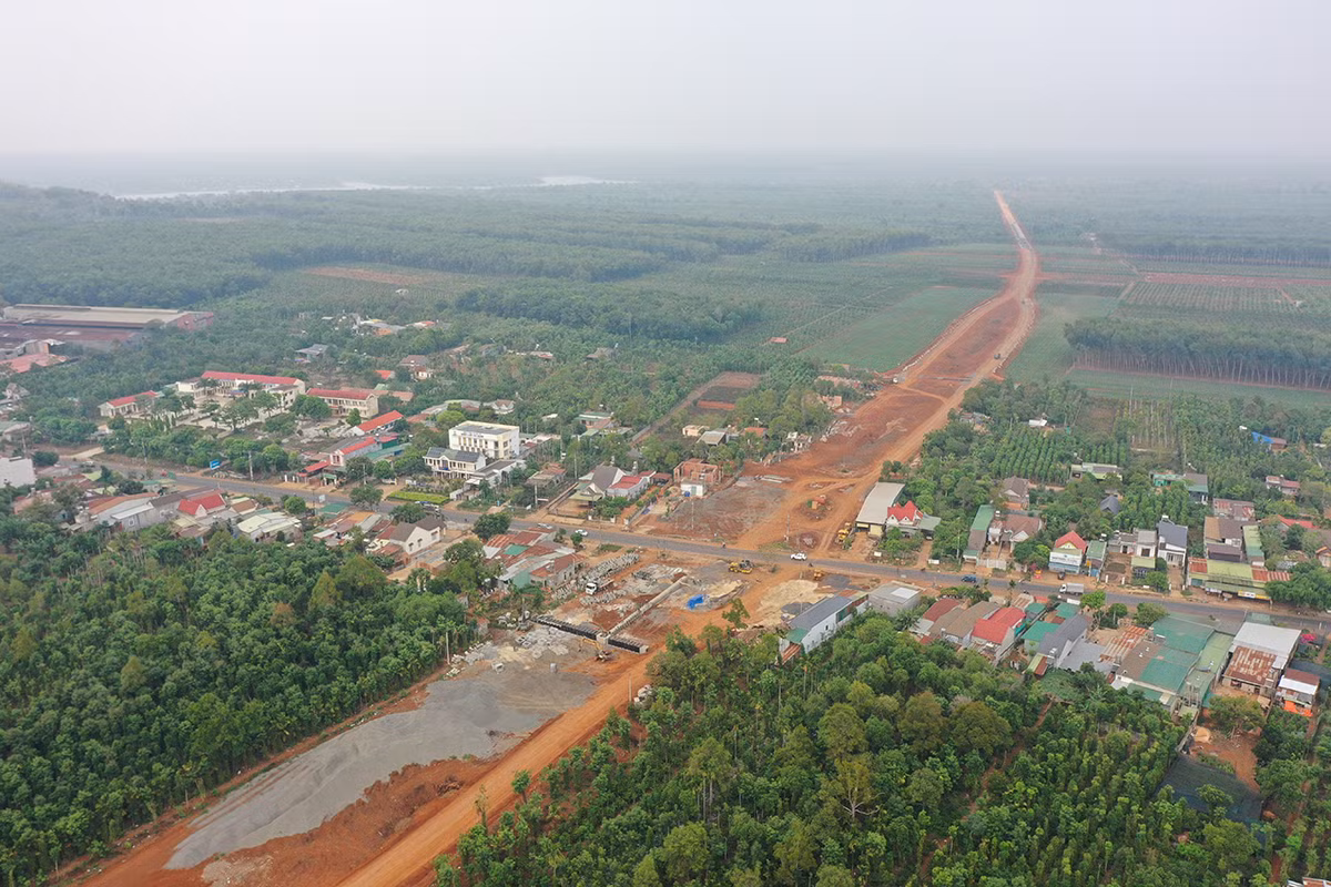 Đường tránh Đông TP.Buôn Ma Thuột đang thi công, dài gần 40km