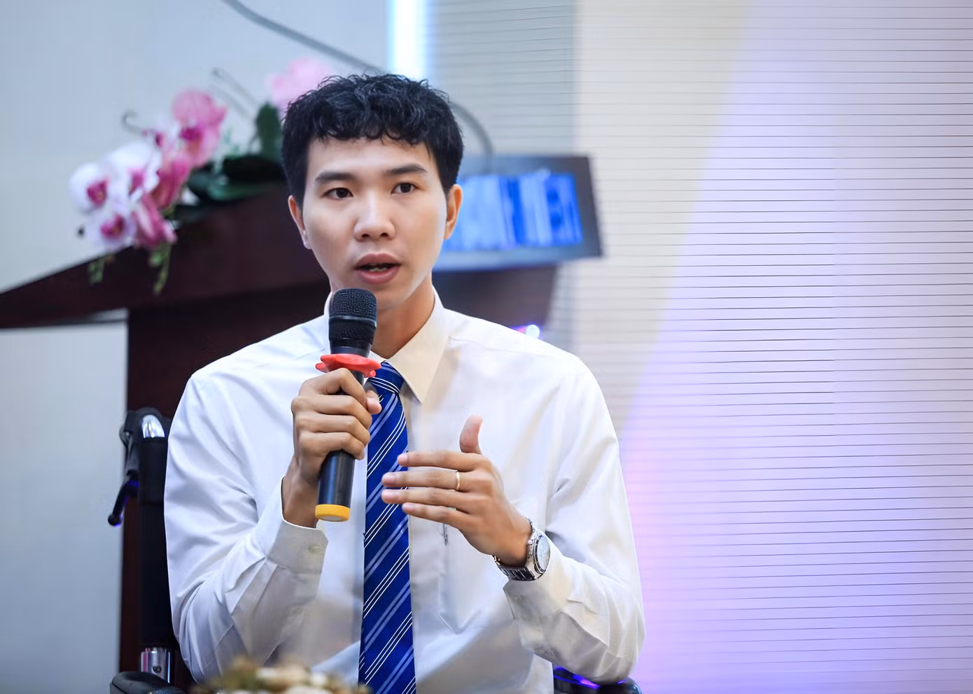 Thạc sĩ tâm lý Đặng Hoàng An. Ảnh: NVCC